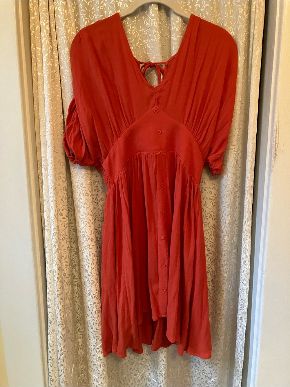 🌺 4 for $20.00 orange sundress xs
